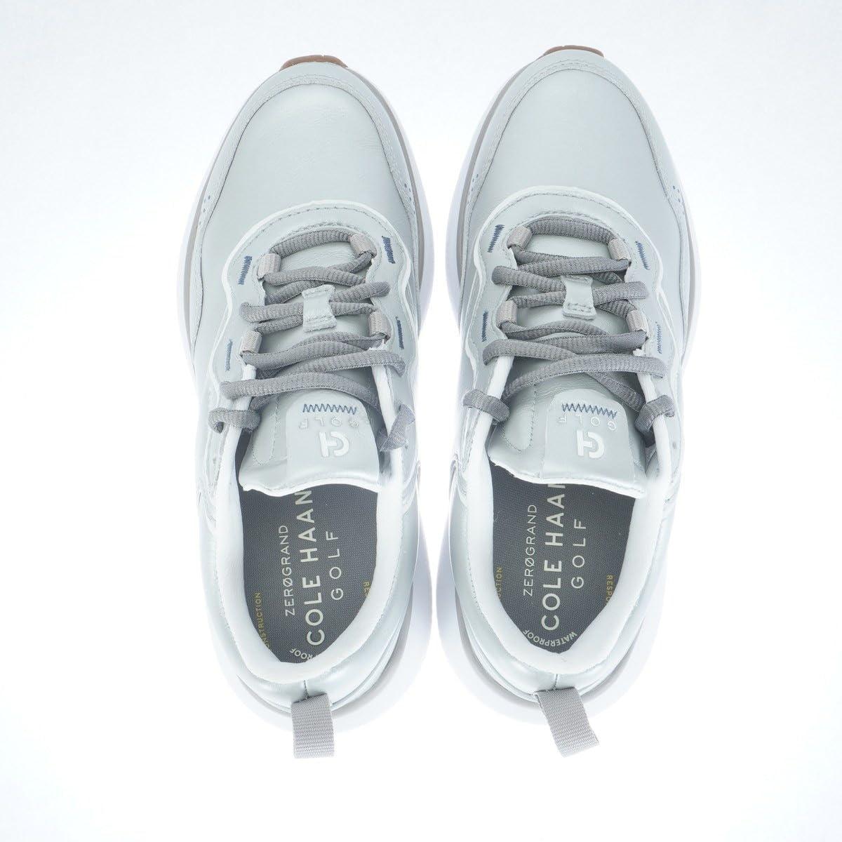 image:imageCole Haan Womens Zerogrand Fairway 20 GolfMetallic SilverFrost GrayOptic White Wp