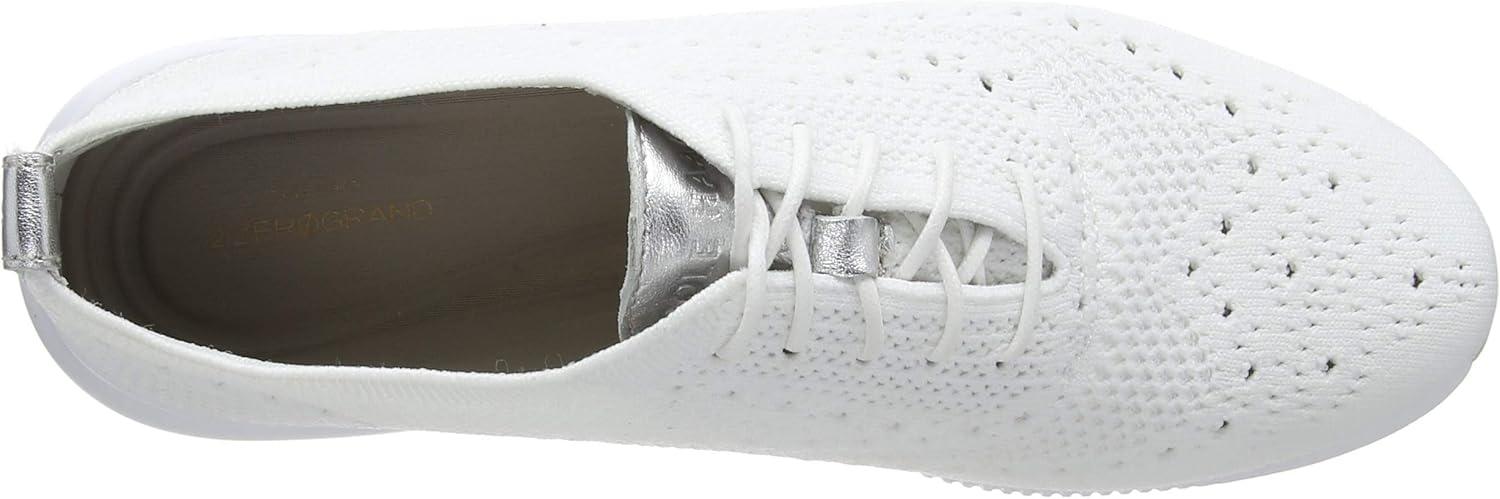 image:imageCole Haan womens 2zerogrand Lightweight StitchliteOptic White Knit Argento