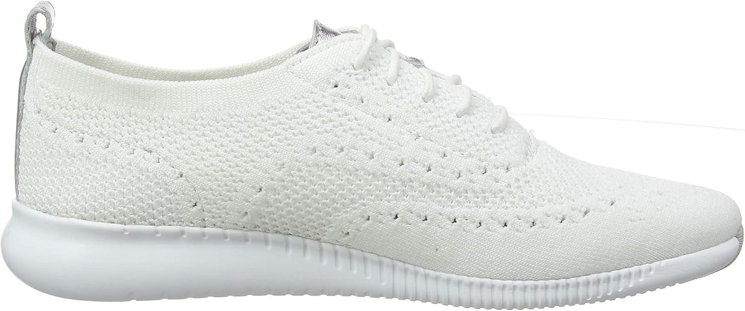 image:imageCole Haan womens 2zerogrand Lightweight StitchliteOptic White Knit Argento