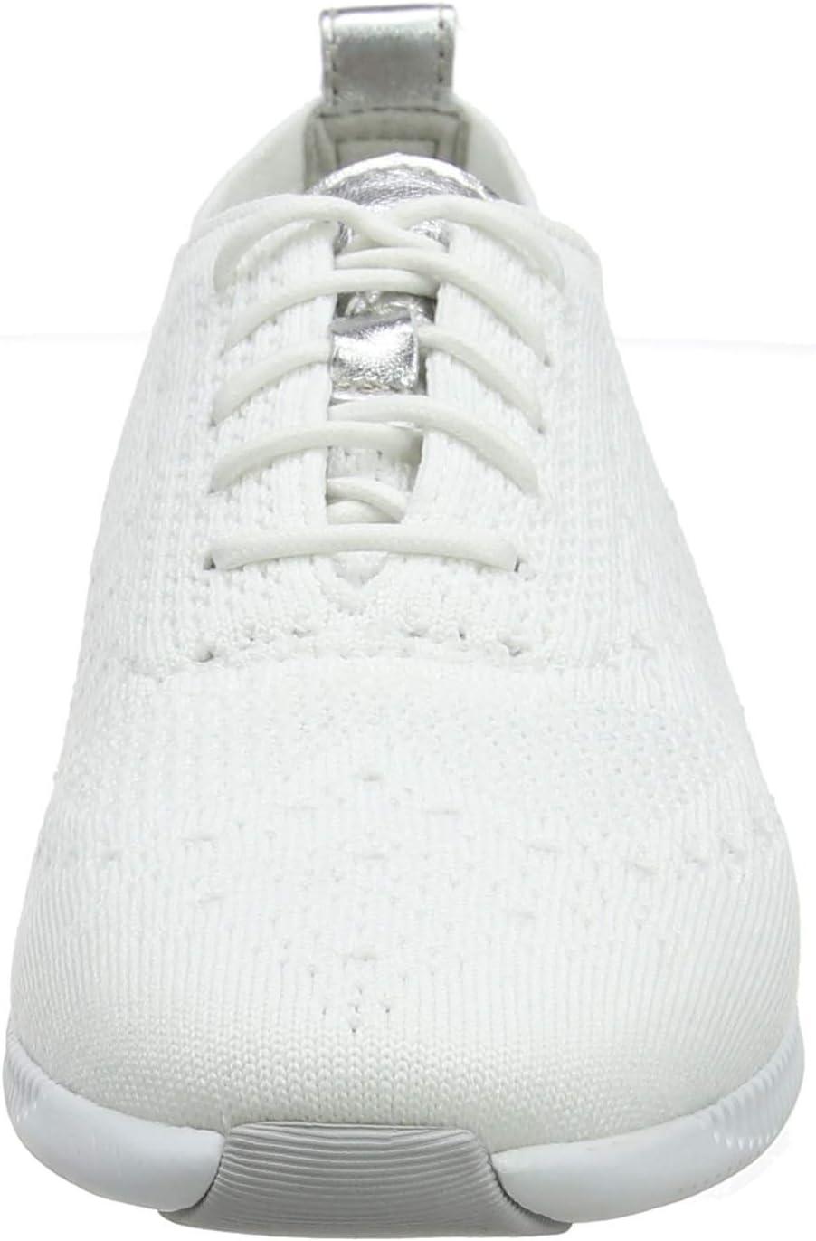 image:imageCole Haan womens 2zerogrand Lightweight StitchliteOptic White Knit Argento