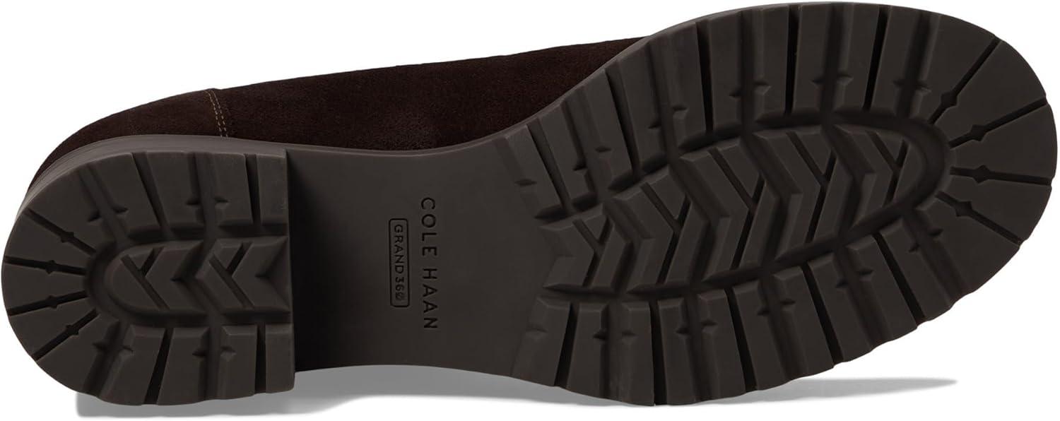 image:imageCole Haan womens Camea CombatCh Dk Chocolate SdeTonal Stretch Knit
