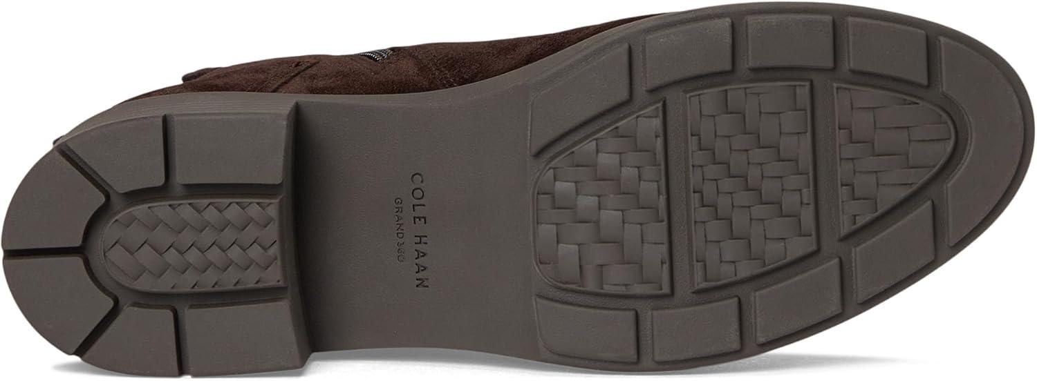 image:imageCole Haan womens Cherise Laceup LugCh Dk Chocolate Suede Wp