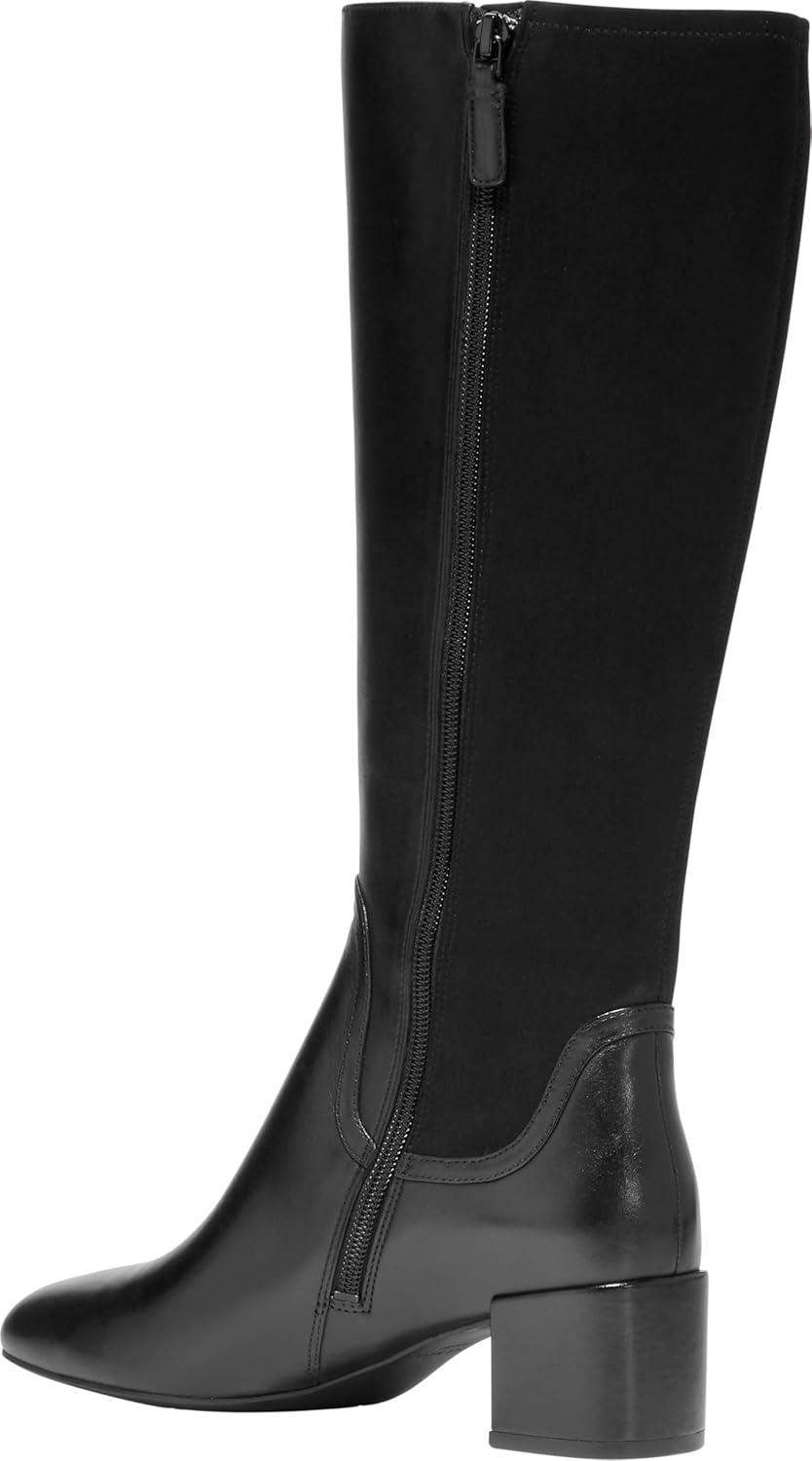 image:imageCole Haan womens Goto Serenna Tall Shaft DressBlack Leather