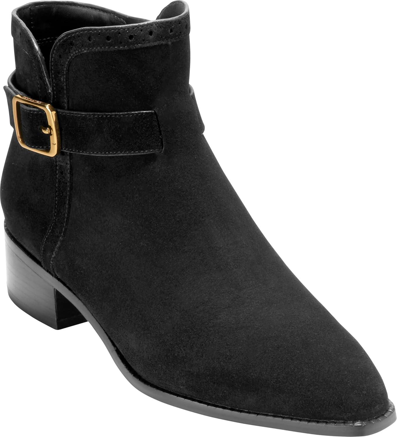 image:imageCole Haan womens Norella BuckleBlack Suede