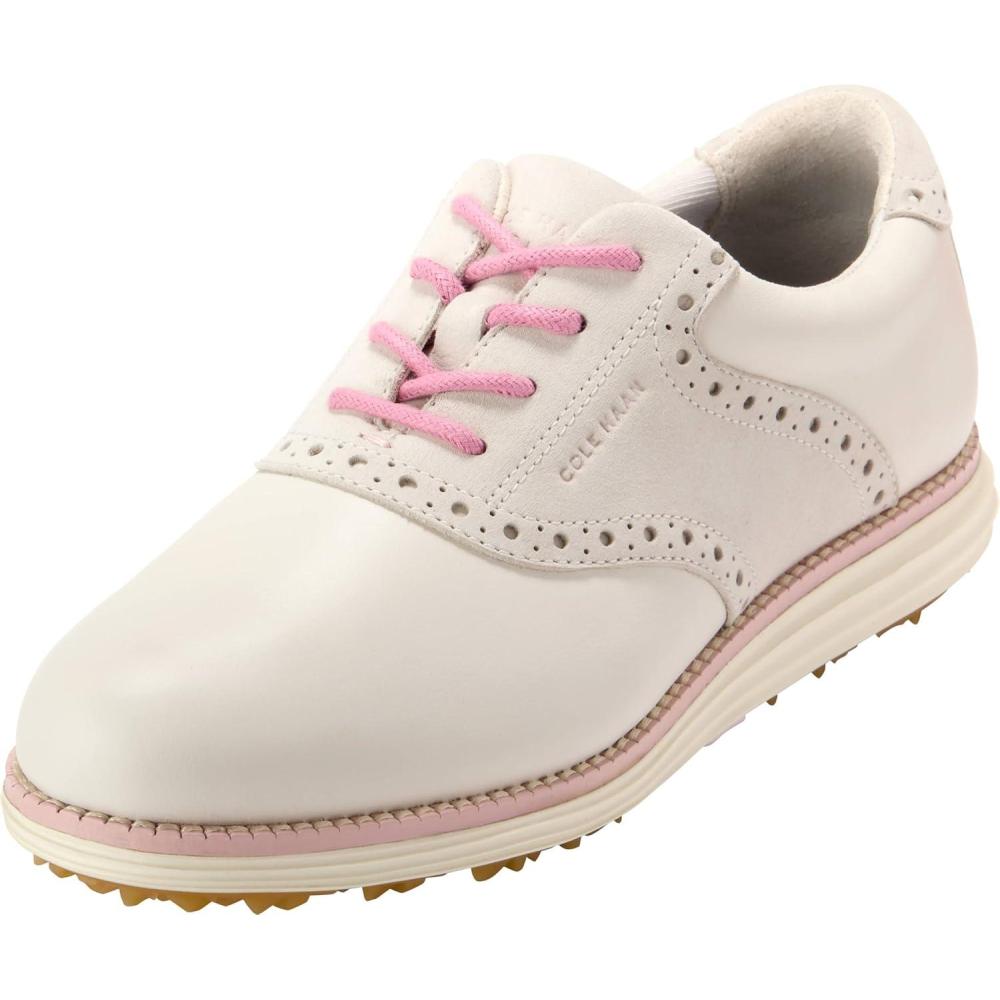image:imageCole Haan Mens Originalgrand Saddle GolfIvoryPale LilacIvory Wp
