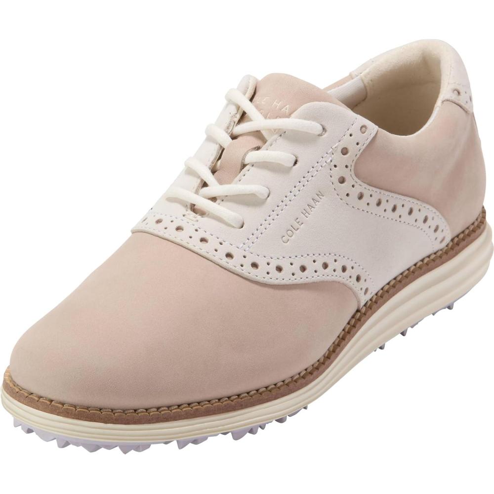 image:imageCole Haan Mens Originalgrand Saddle GolfSesameIvoryThistle