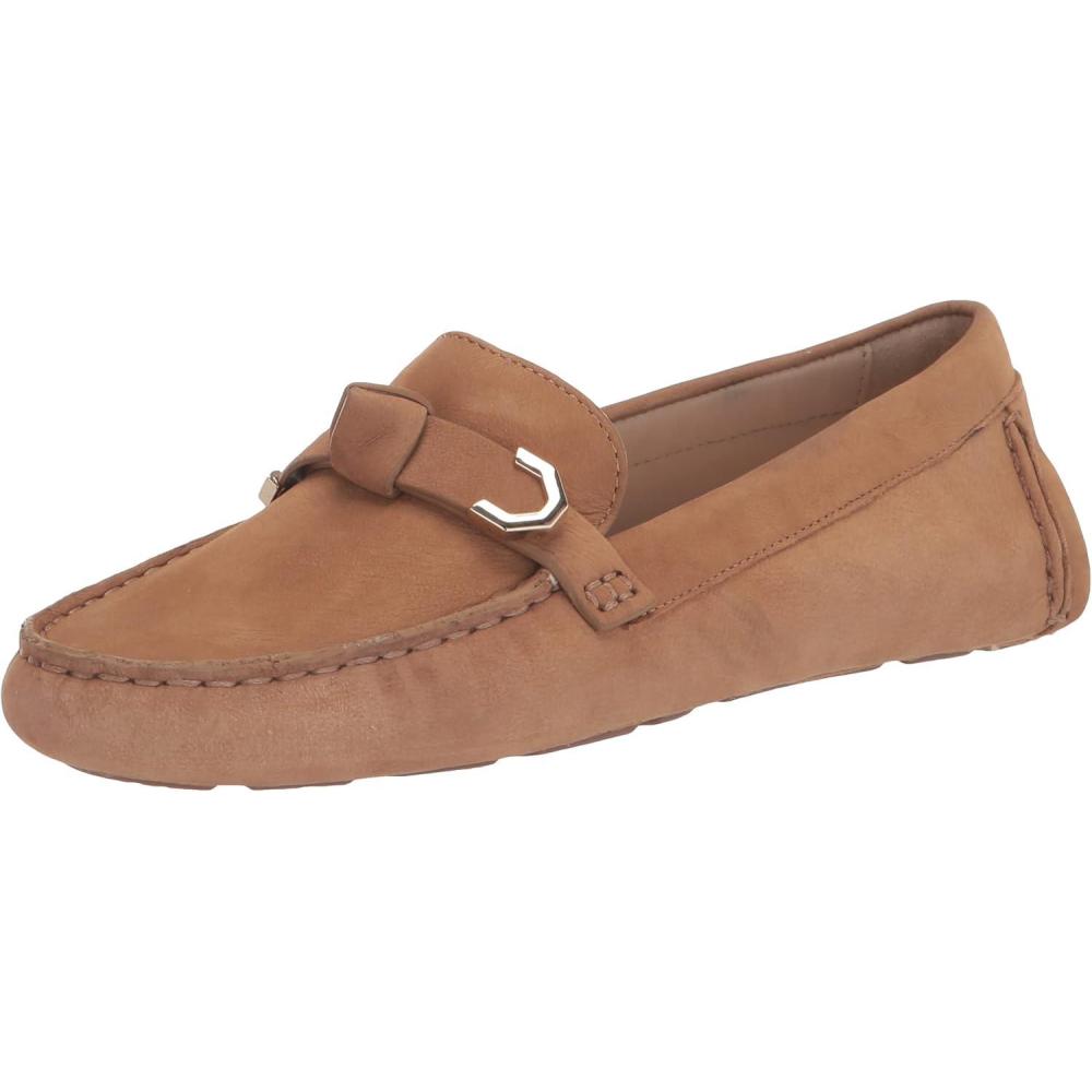 image:imageCole Haan Womens Evelyn Bow DriverBirch BeigeLeather
