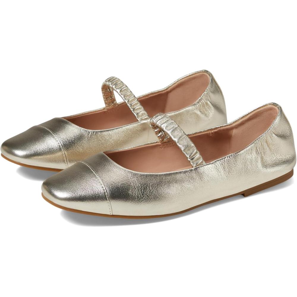 image:imageCole Haan Womens Shoes Yvette Mary JaneSoft Gold Leather