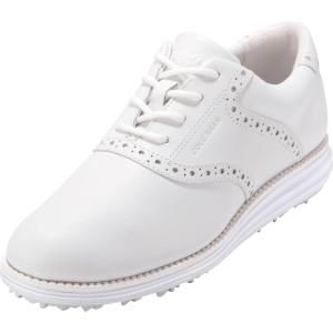 Cole Haan Mens Originalgrand Saddle Golf(Optic White/Glacier Grey)