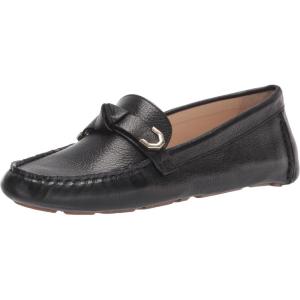 Cole Haan Womens Evelyn Bow Driver(Black Leather)