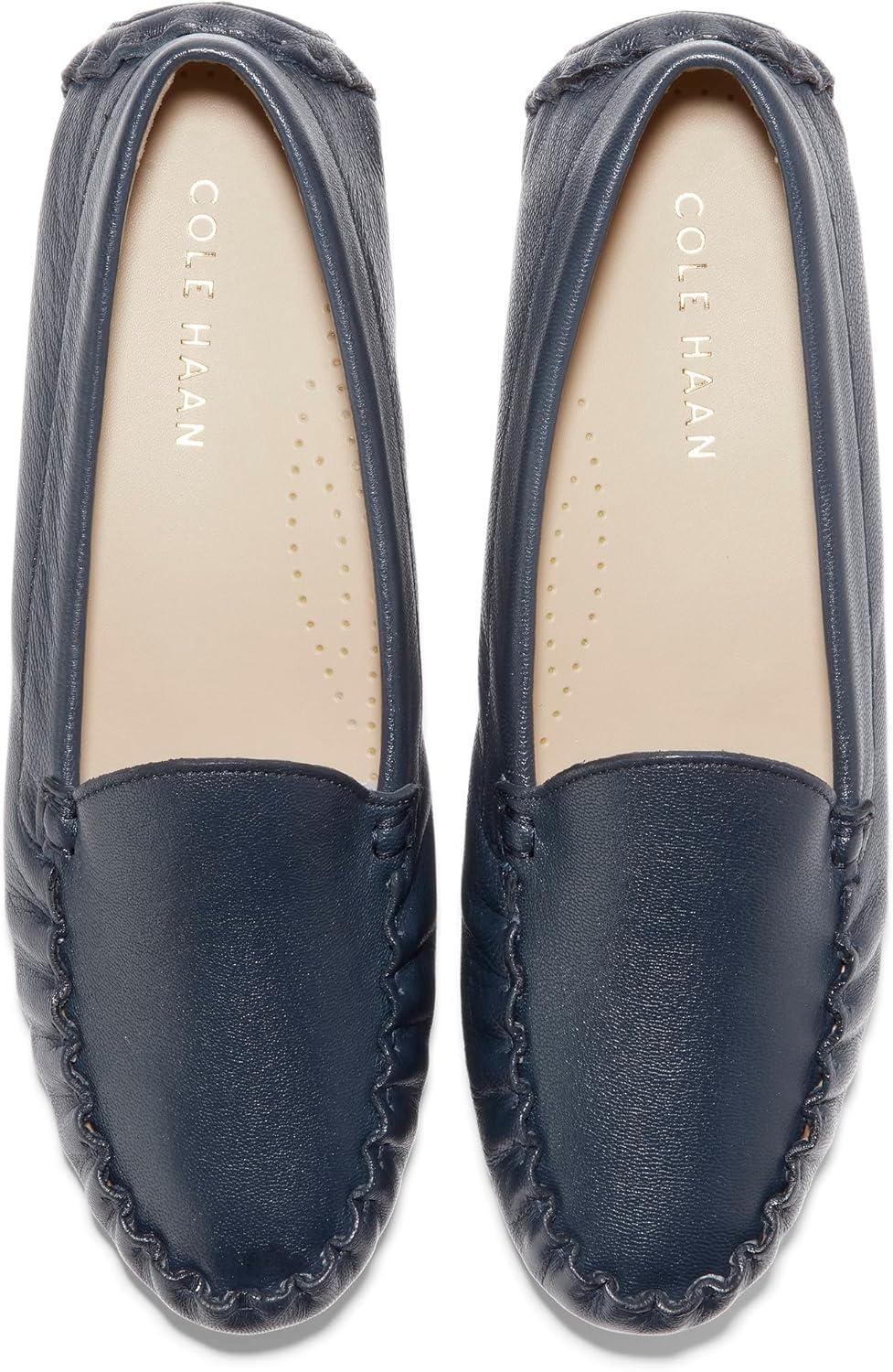 image:imageCole Haan Womens EvelynNavy Blazer LtrDk Brown Stack