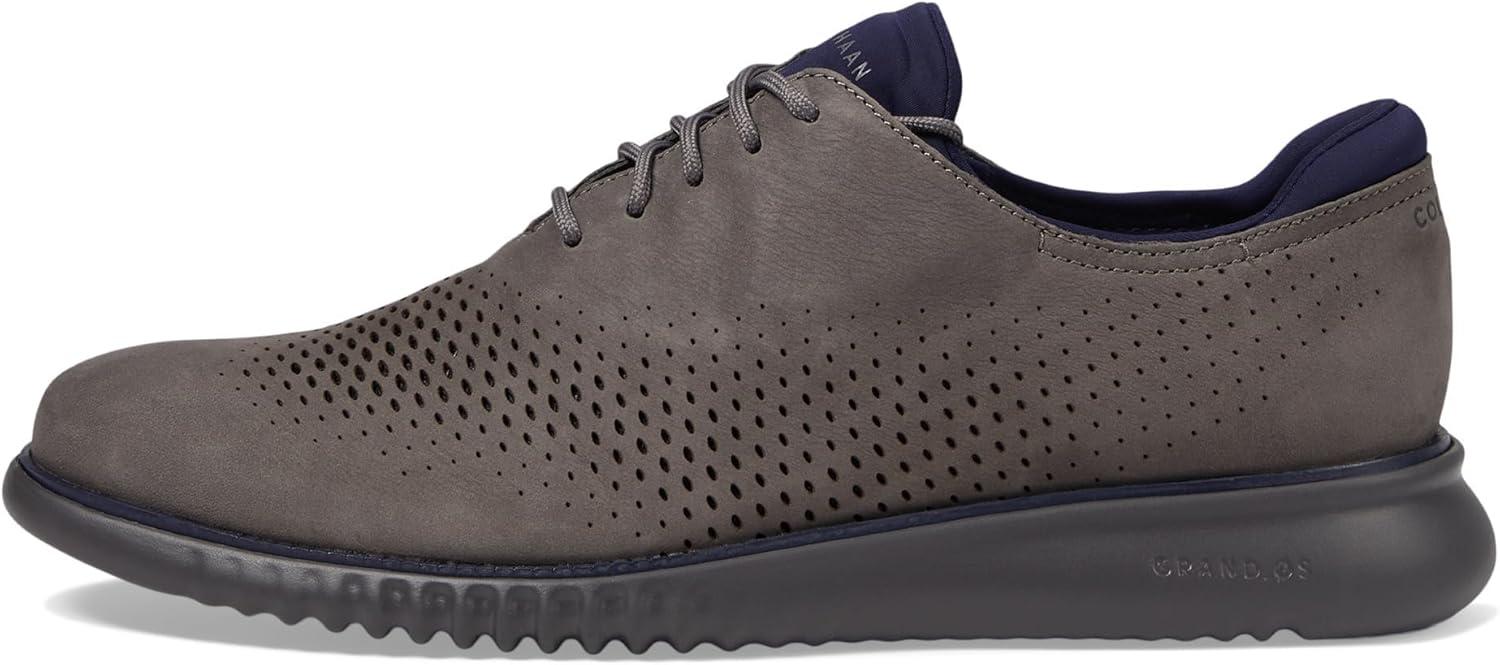 image:imageCole Haan Mens 2Zerogrand Laser Wingtip OxfordsTornado NubuckPavement