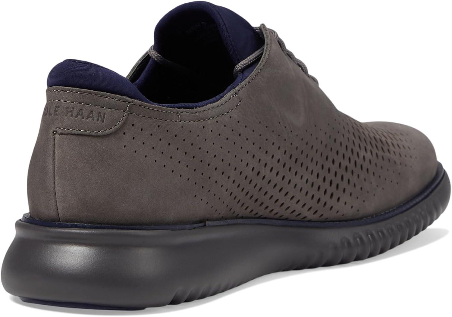 image:imageCole Haan Mens 2Zerogrand Laser Wingtip OxfordsTornado NubuckPavement