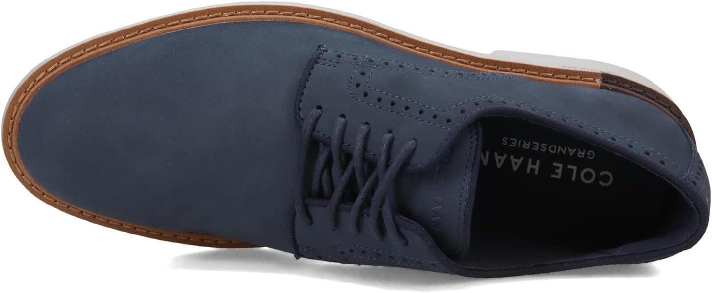 image:imageCole Haan Mens Goto Plain ToeNavy Blazer NubuckSleet