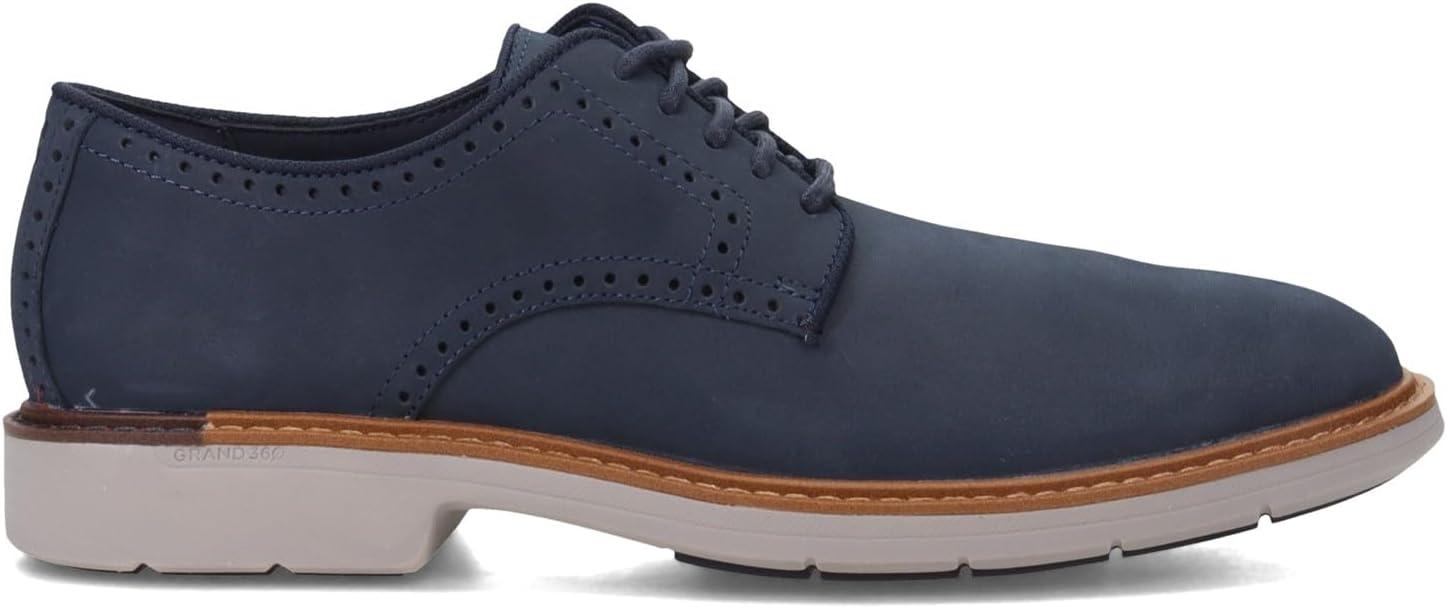 image:imageCole Haan Mens Goto Plain ToeNavy Blazer NubuckSleet