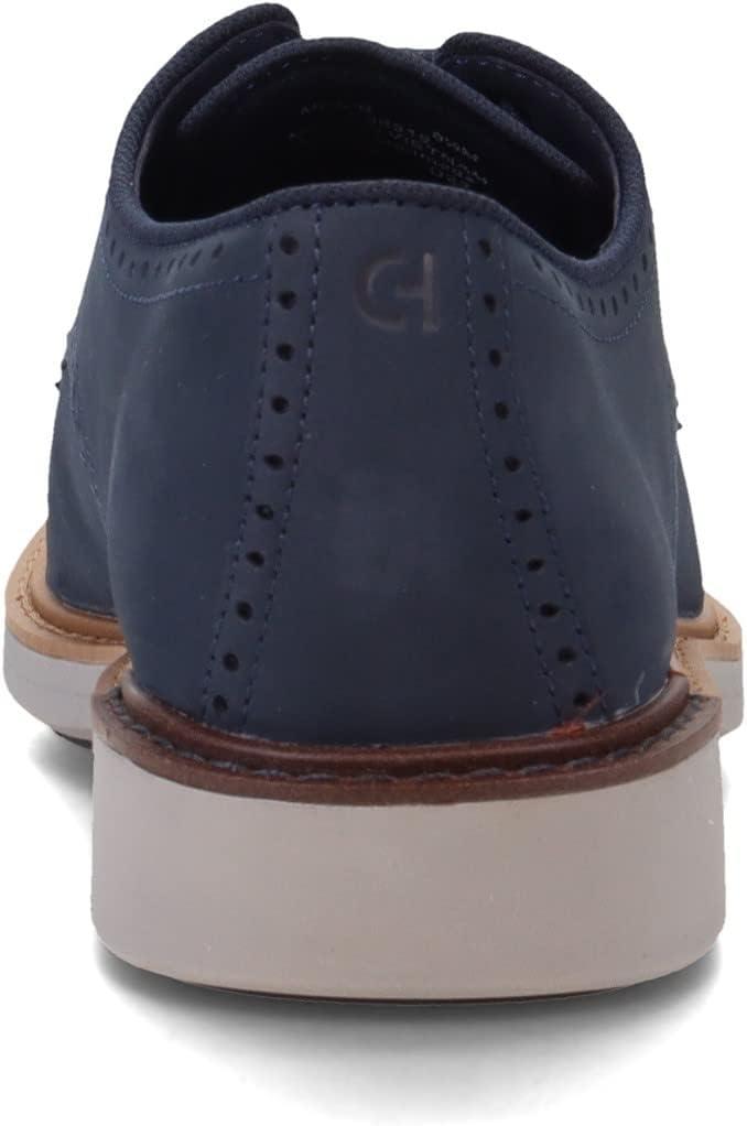 image:imageCole Haan Mens Goto Plain ToeNavy Blazer NubuckSleet