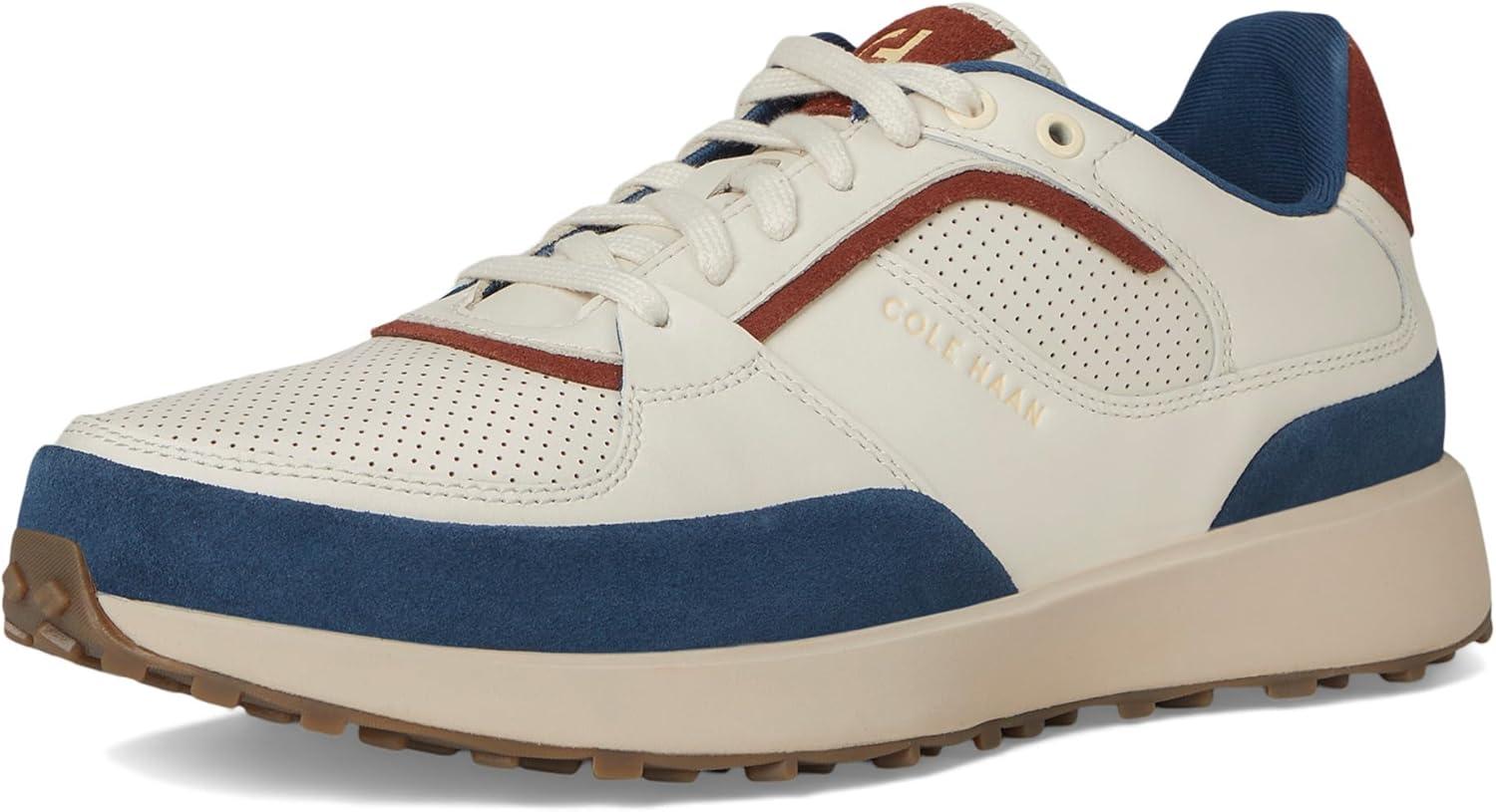 image:imageCole Haan Mens Grand Crosscourt Downtown SneakersIvoryLight Seasame