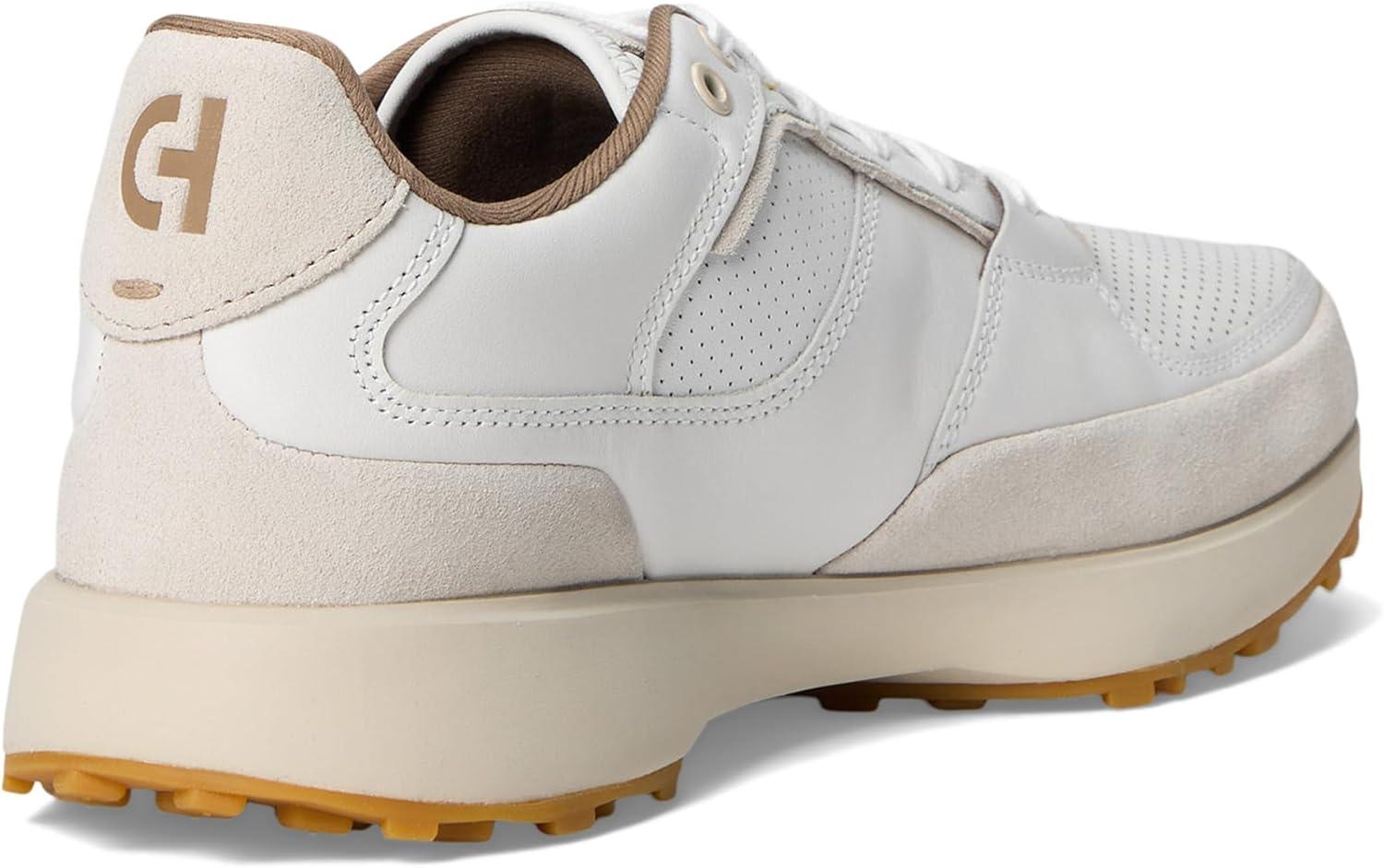 image:imageCole Haan Mens Grand Crosscourt Downtown SneakersOptic WhiteSilver Lining