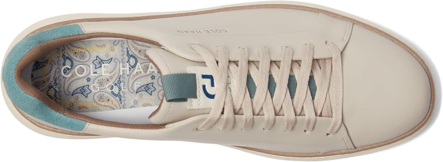 image:imageCole Haan Mens Grandpro Rally Canvas Court SneakersSilverLatticeIvory Lining