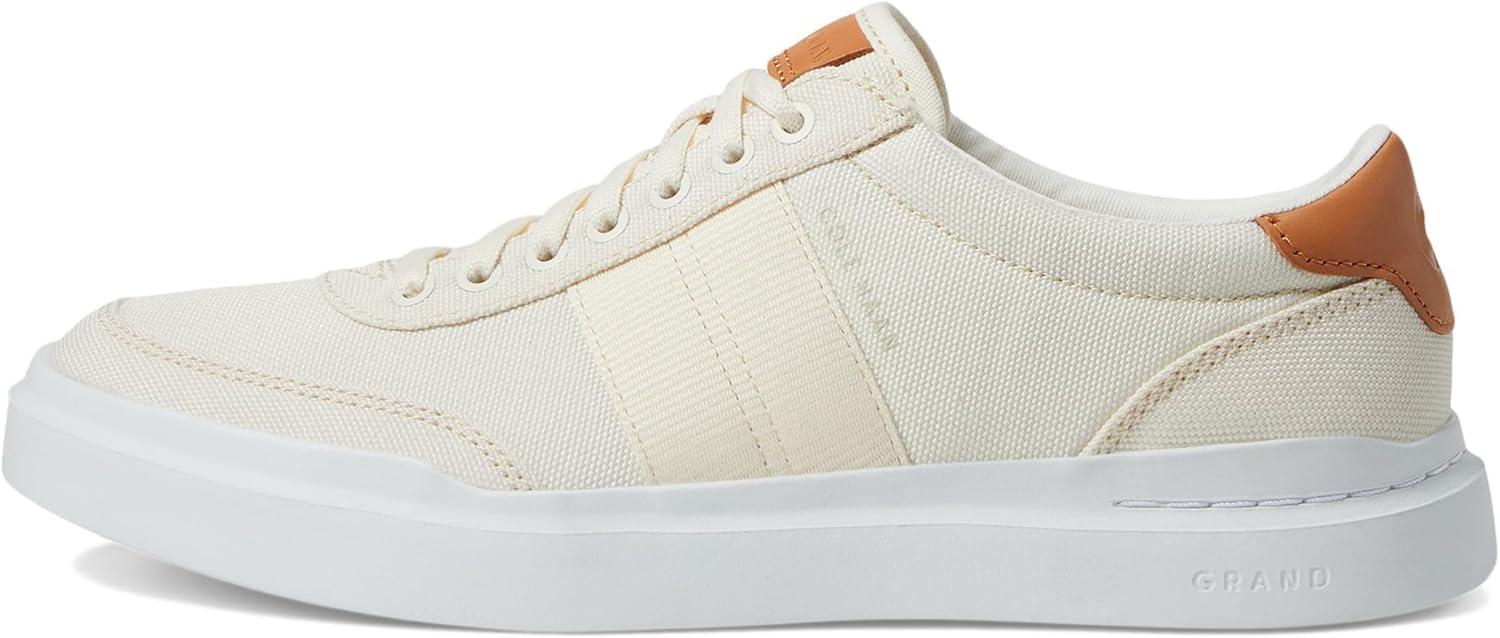 image:imageCole Haan Mens Grandpro Rally Canvas IiSneakerIvoryNatural TanWhite