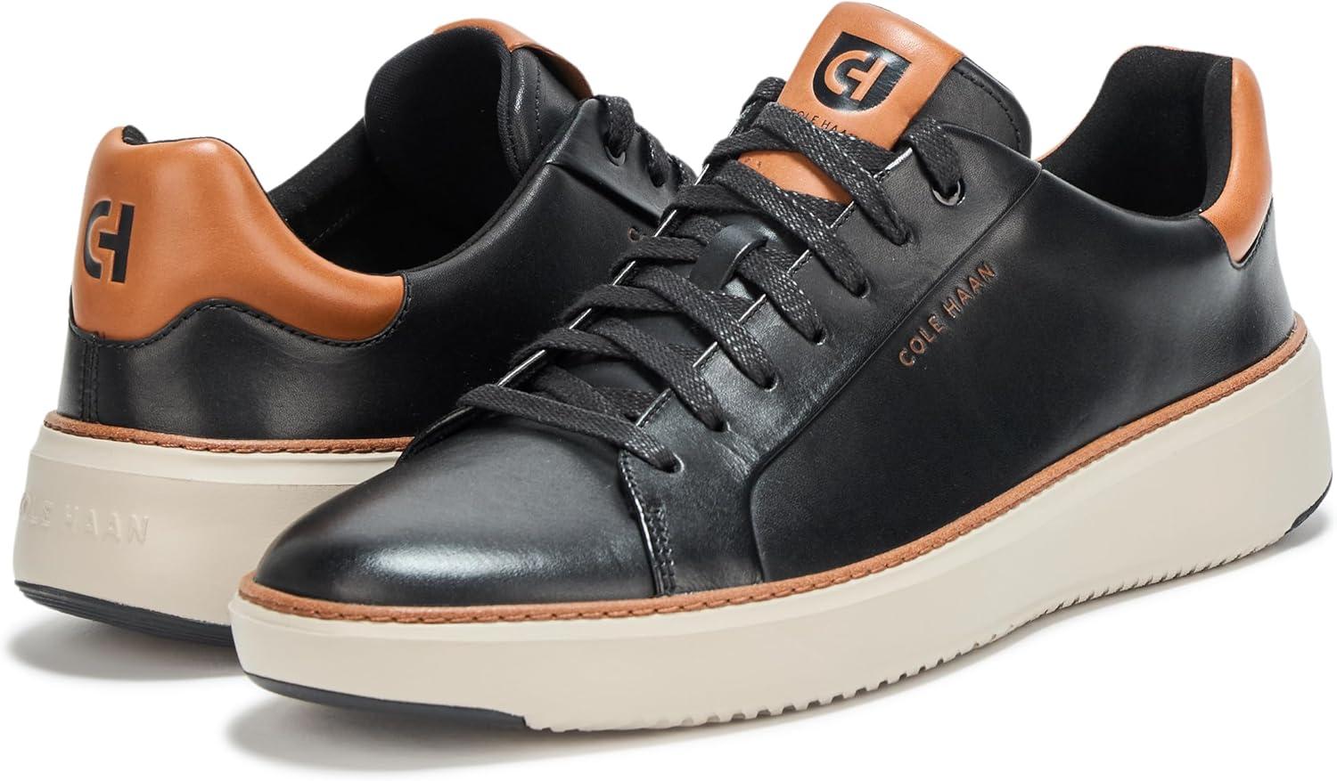 image:imageCole Haan Mens Grandpro Topspin SneakerBlackBritish Tan Dove