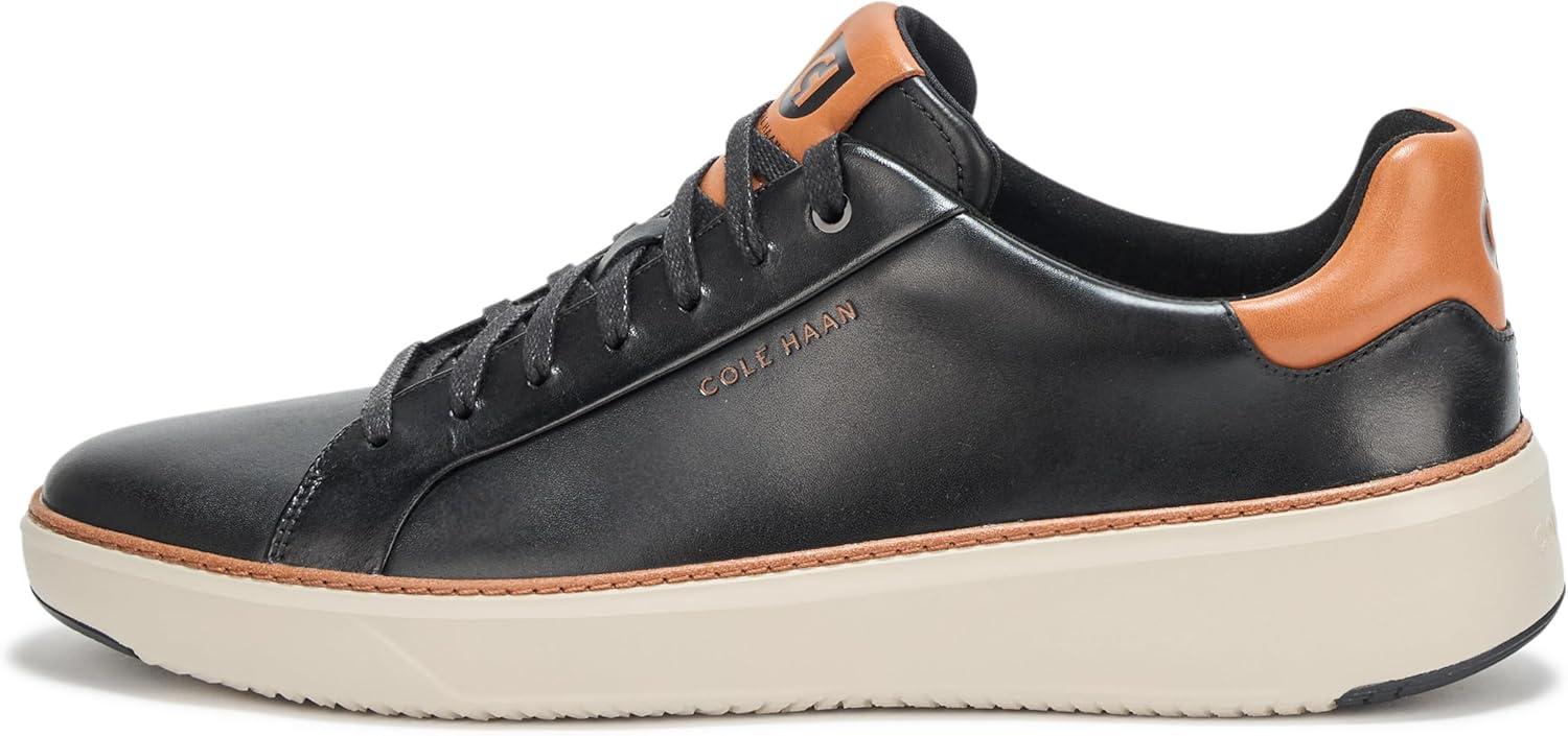 image:imageCole Haan Mens Grandpro Topspin SneakerBlackBritish Tan Dove