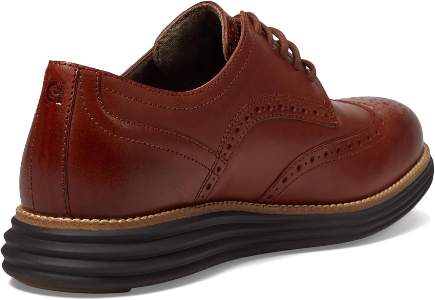 image:imageCole Haan Mens OriginalGrand Remastered Wingtip OxfordsWoodbury LeatherJava