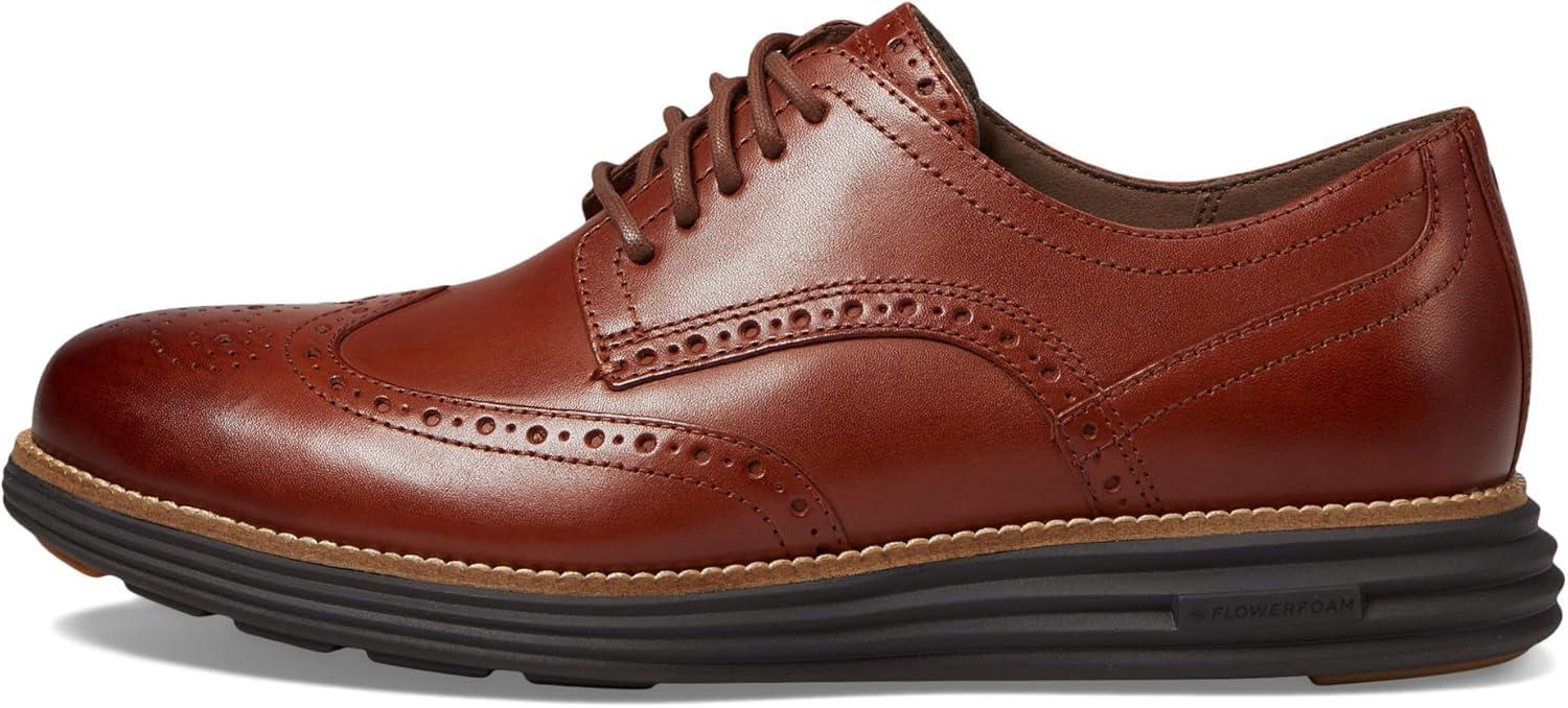 image:imageCole Haan Mens OriginalGrand Remastered Wingtip OxfordsWoodbury LeatherJava