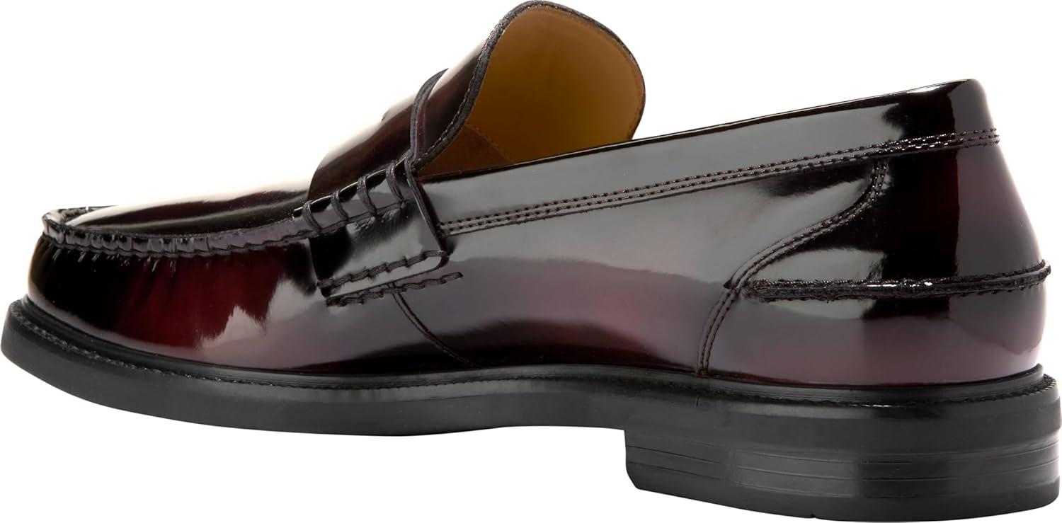 image:imageCole Haan Mens Pinch Prep Penny LoaferBurgundy Box Brush OffBlack
