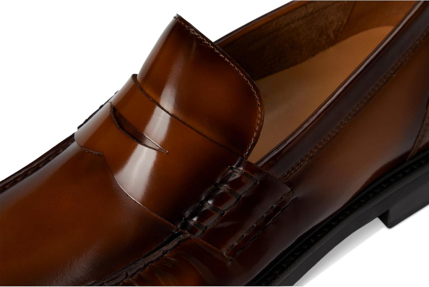 image:imageCole Haan Mens Pinch Prep Penny LoaferDark Chocolate Box Brush Off