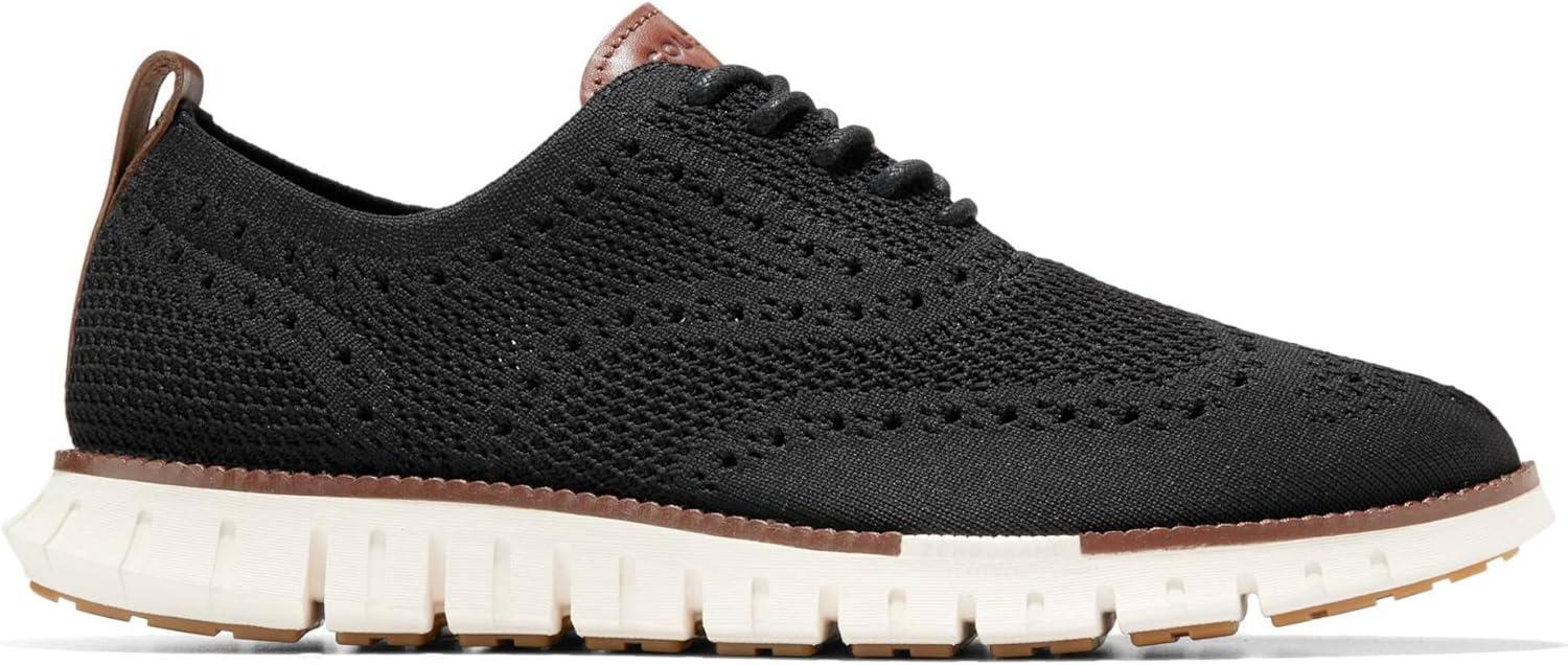image:imageCole Haan Mens Zerogrand Remastered Stitchlite WingtipBlackIvory