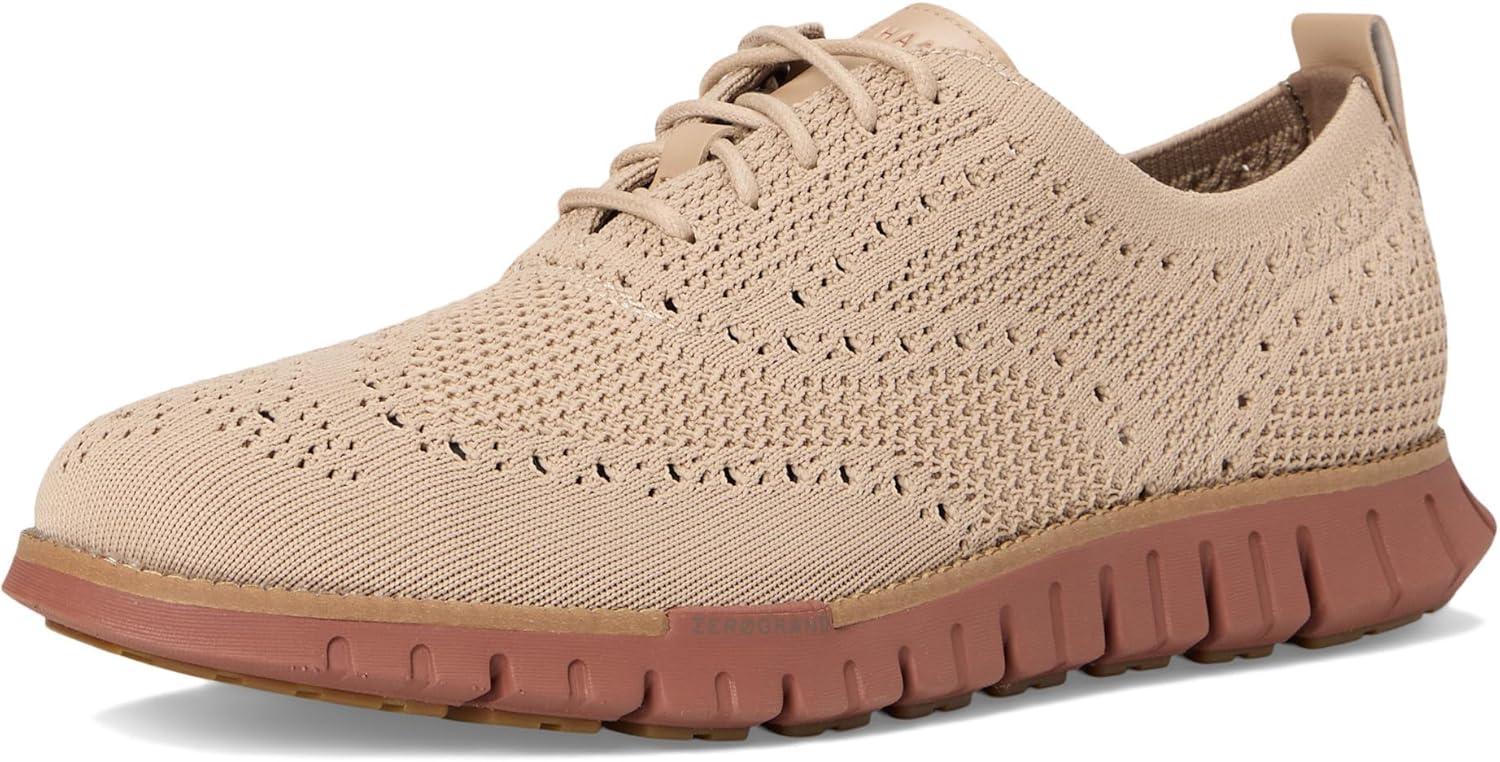 image:imageCole Haan Mens Zerogrand Remastered Stitchlite WingtipLt SesameSesameDk Cuoio