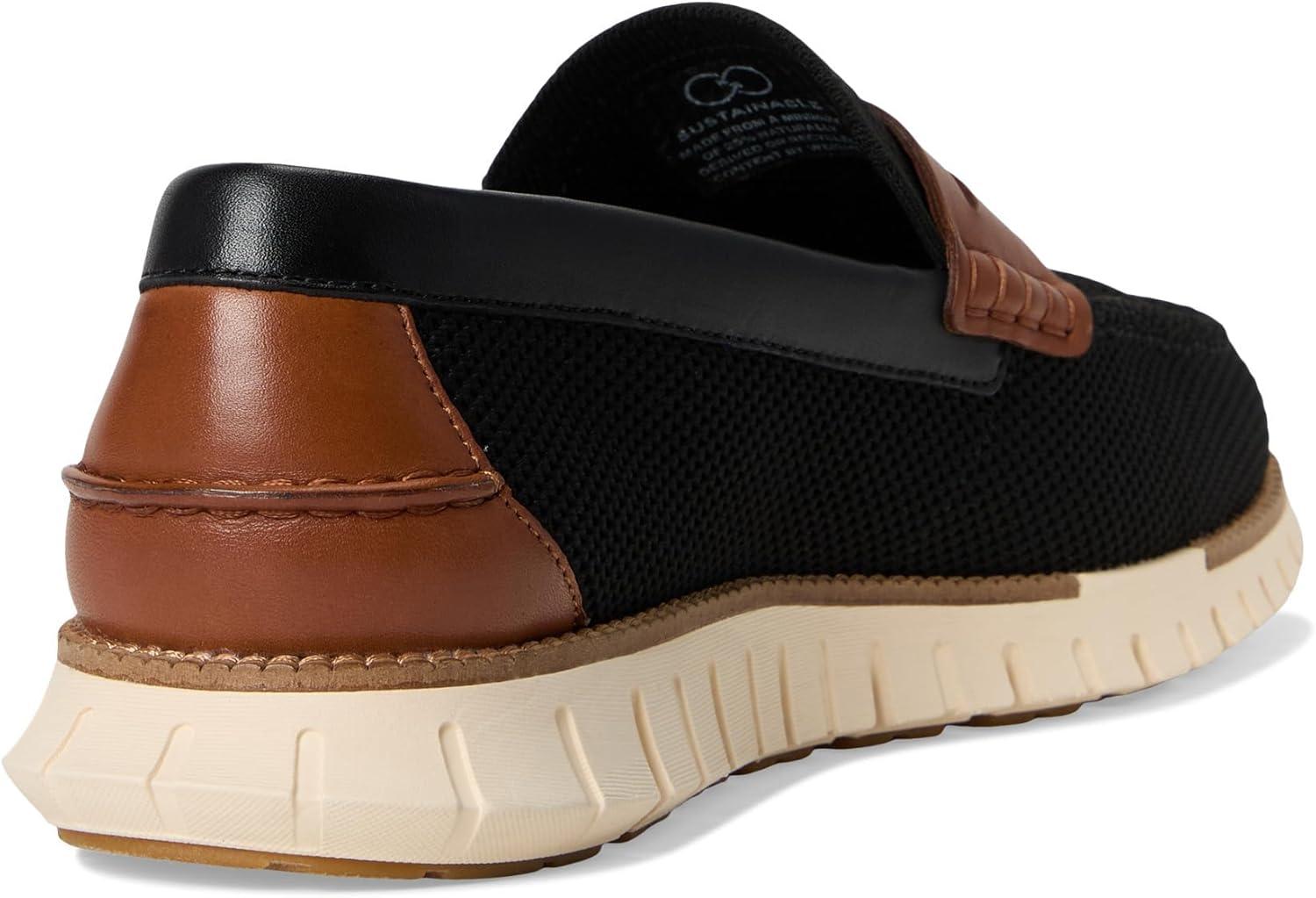 image:imageCole Haan Mens Zerogrand Remastered StitchliteBlackBritish TanIvory
