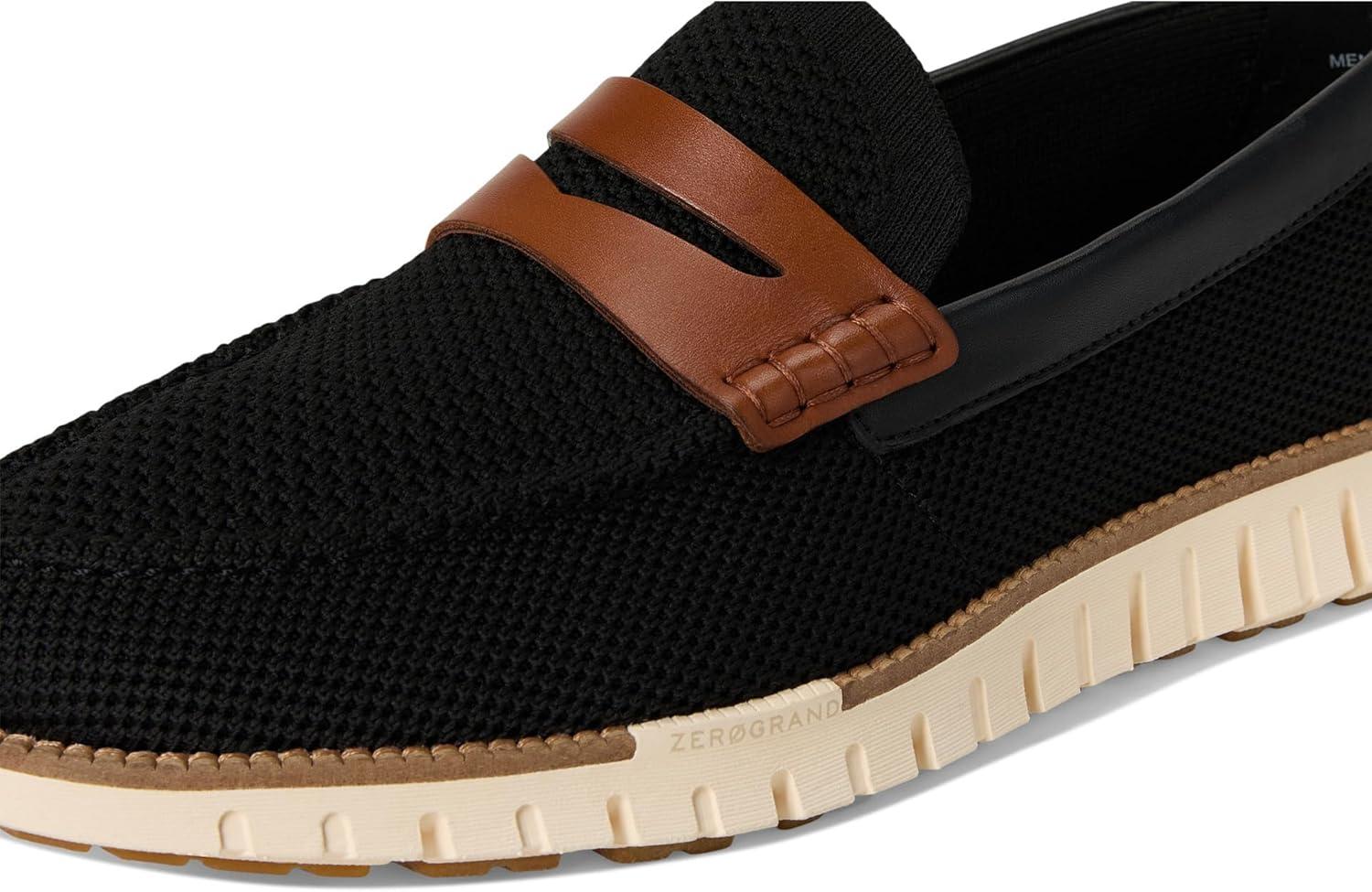 image:imageCole Haan Mens Zerogrand Remastered StitchliteBlackBritish TanIvory