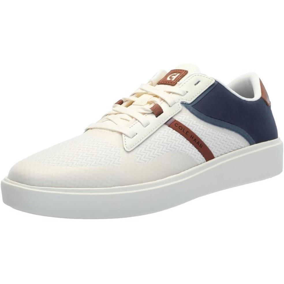 image:imageCole Haan Mens Grand Crosscourt WinnerIvoryNavy BlazerDark Chocolate