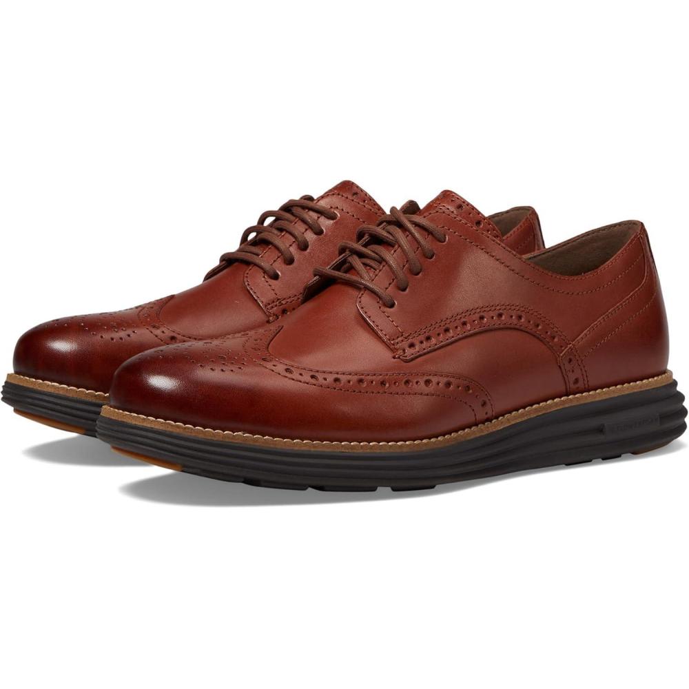 image:imageCole Haan Mens OriginalGrand Remastered Wingtip OxfordsWoodbury LeatherJava