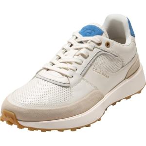 Cole Haan Men’s Grand Crosscourt Downtown Sneakers(Ivory/Dark Blue)