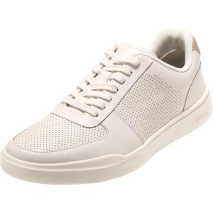 Cole Haan Men’s Grand Crosscourt Modern Perforated Sneakers(Ivory/Tuscan Sand)