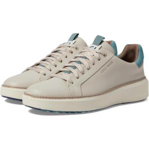 Cole Haan Men’s Grandpro Rally Canvas Court Sneakers(Silver/Lattice/Ivory Lining)