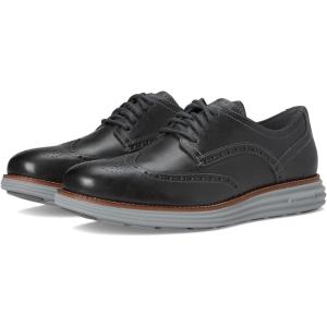 Cole Haan Men’s OriginalGrand Remastered Wingtip Oxfords(Lava Smoke/Dark Natural)