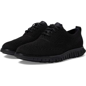 Cole Haan Mens Zerogrand Remastered Stitchlite Wingtip(Black)