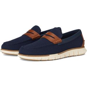 Cole Haan Mens Zerogrand Remastered Stitchlite(Navy Blazer/British Tan)