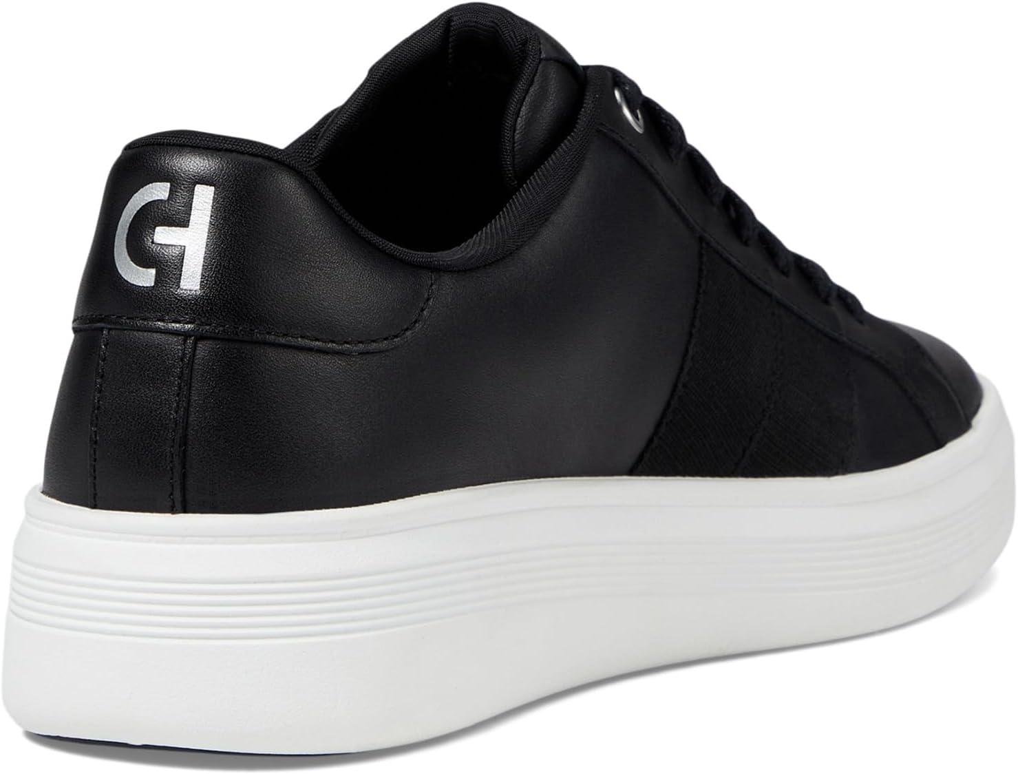 image:imageCole Haan Mens Grand Crosscourt Premier SneakerBlackWhiteBlack