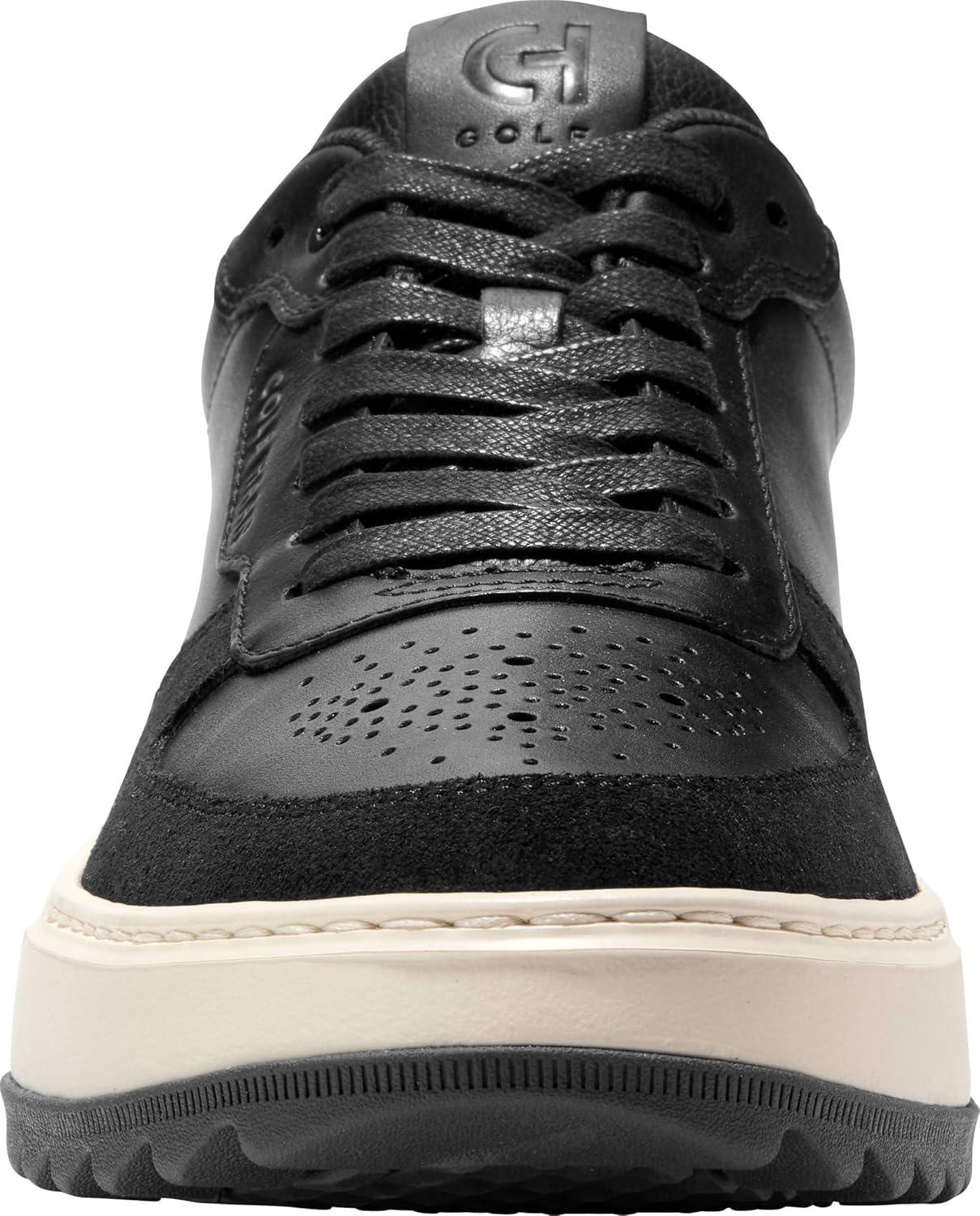 image:imageCole Haan Mens Grandpr Crossover Golf SneakersBlackIvory