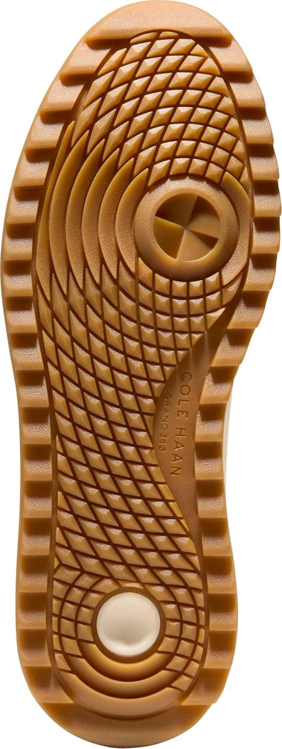 image:imageCole Haan Mens Grandpr Crossover Golf SneakersIvoryLight Sesame Suede Waterproof
