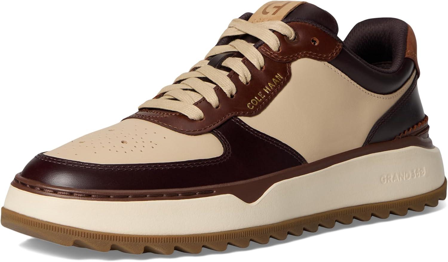 image:imageCole Haan Mens Grandpr Crossover Golf SneakersOatMadeiraIvory Waterproof
