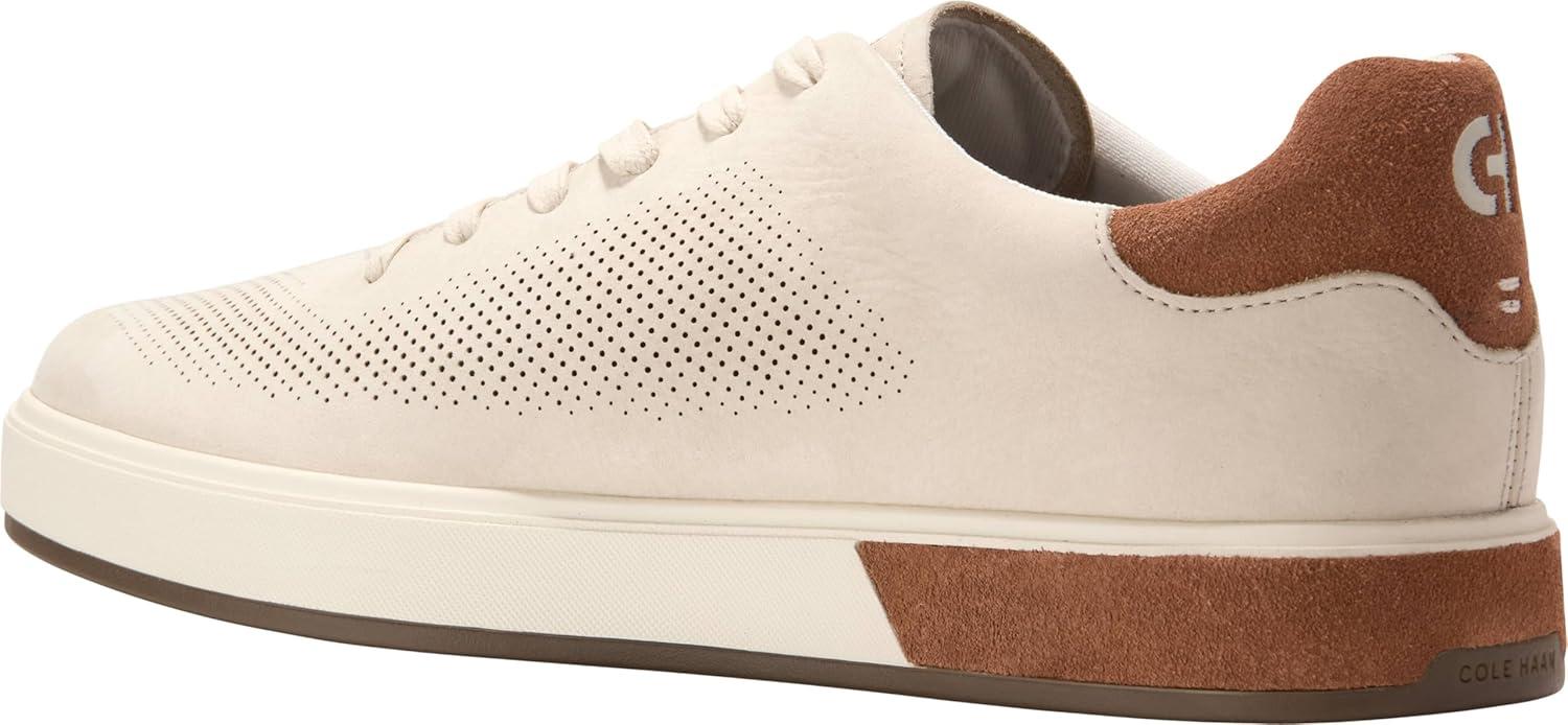 image:imageCole Haan Mens Grandpro AngleaceAngora NubuckBritish TanIvory