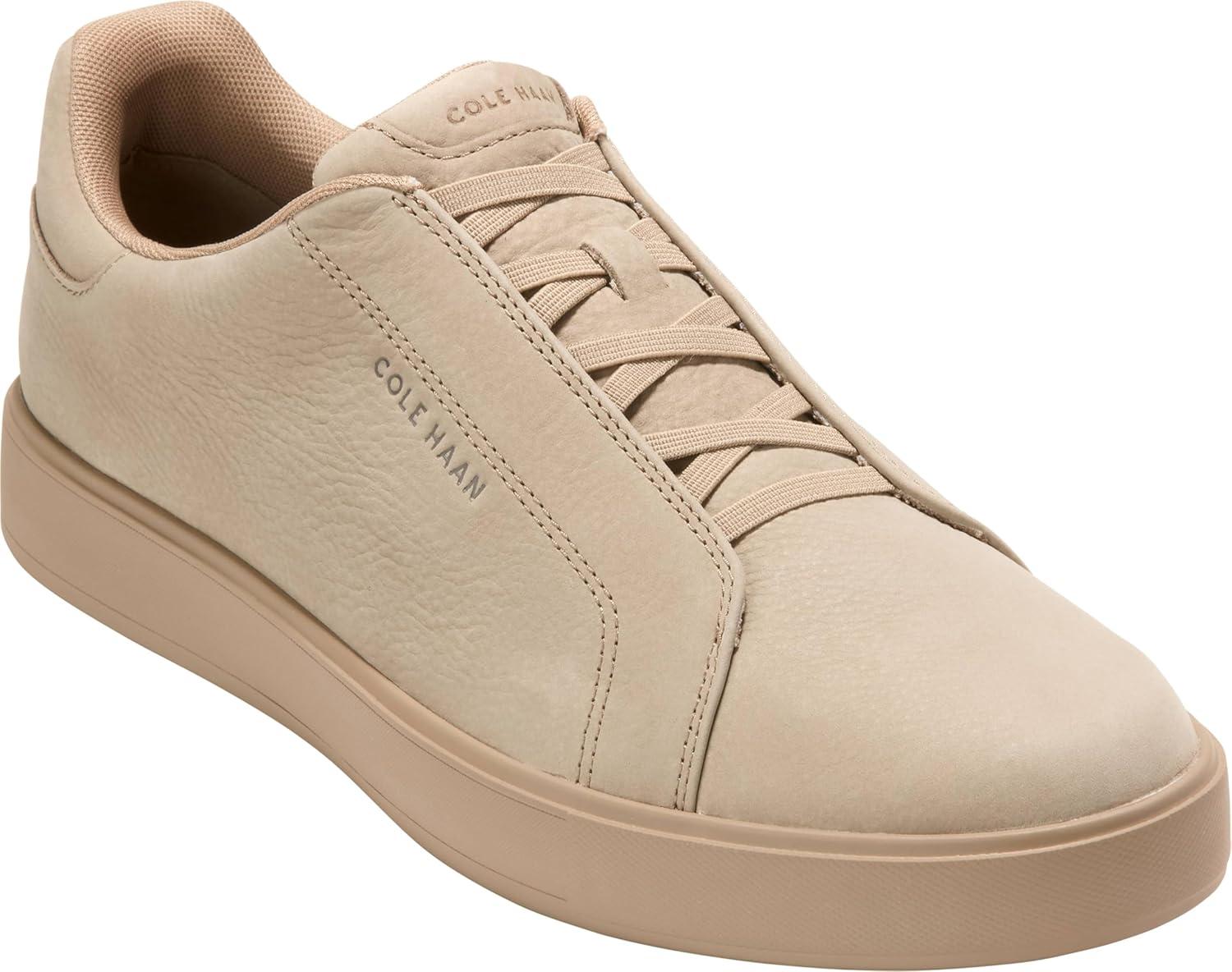 image:imageCole Haan Mens Grandpro Luxe SliponDark Latte NubuckNavy BlazerIvory