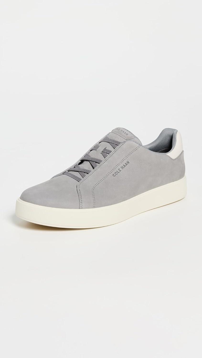 image:imageCole Haan Mens Grandpro Luxe SliponSea Stone NubuckAngora