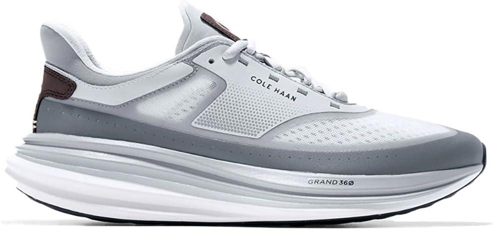 image:imageCole Haan Mens Originalgrand Quadstar RunningMicro ChipQuiet ShadeOptic White